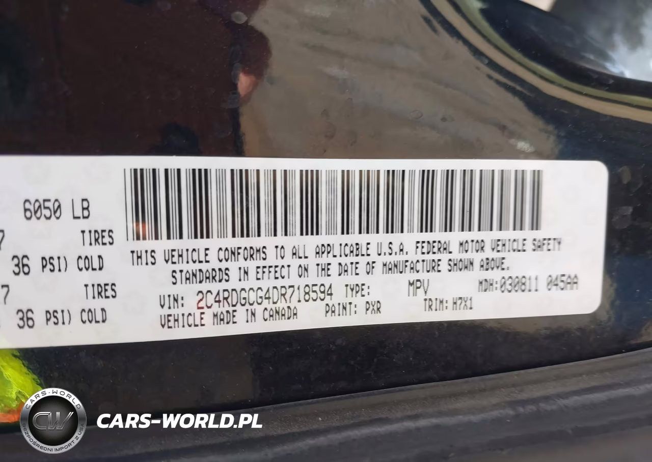2013 Dodge Grand Caravan Sxt VIN:2C4RDGCG4DR718594 - 9