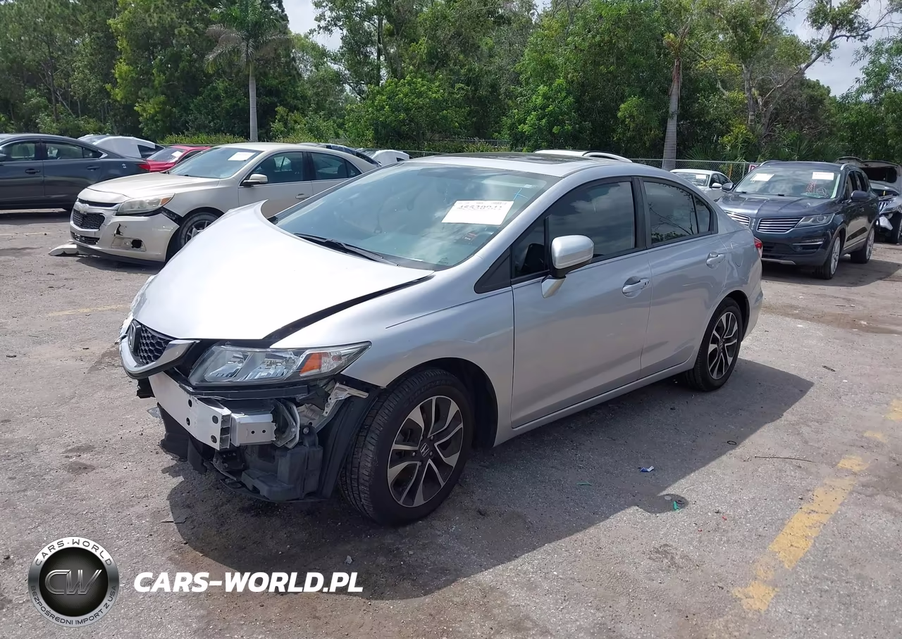 2014 Honda Civic Ex VIN:19XFB2F82EE073124 - 2