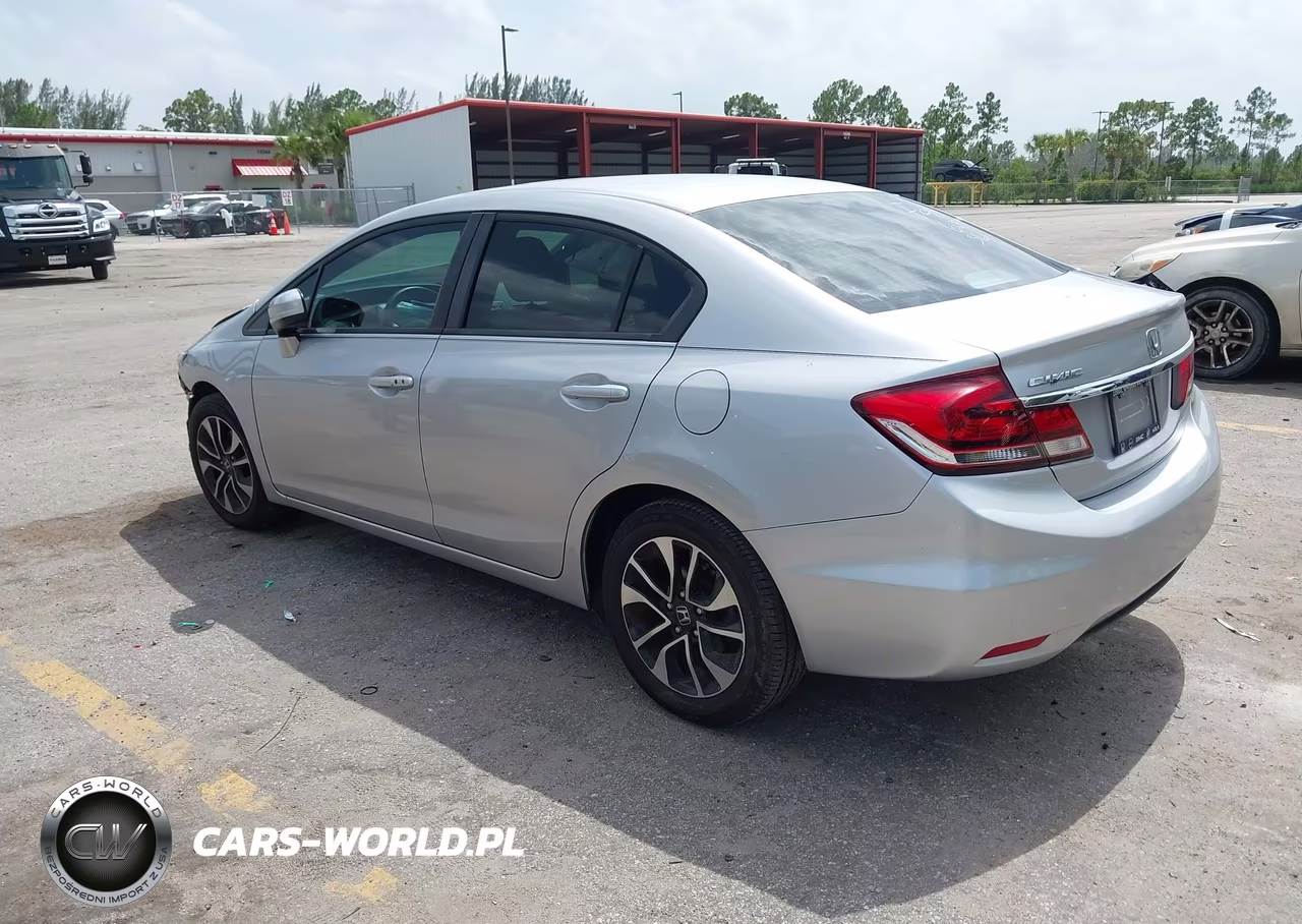 2014 Honda Civic Ex VIN:19XFB2F82EE073124 - 3