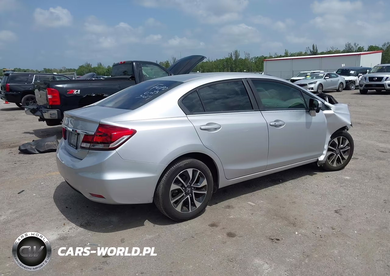 2014 Honda Civic Ex VIN:19XFB2F82EE073124 - 4