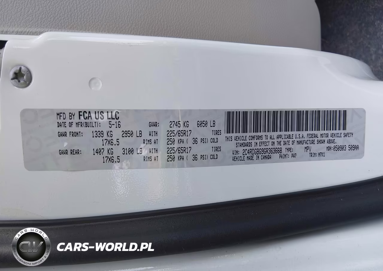 2016 Dodge Grand Caravan Se Plus VIN:2C4RDGBG9GR363668 - 9