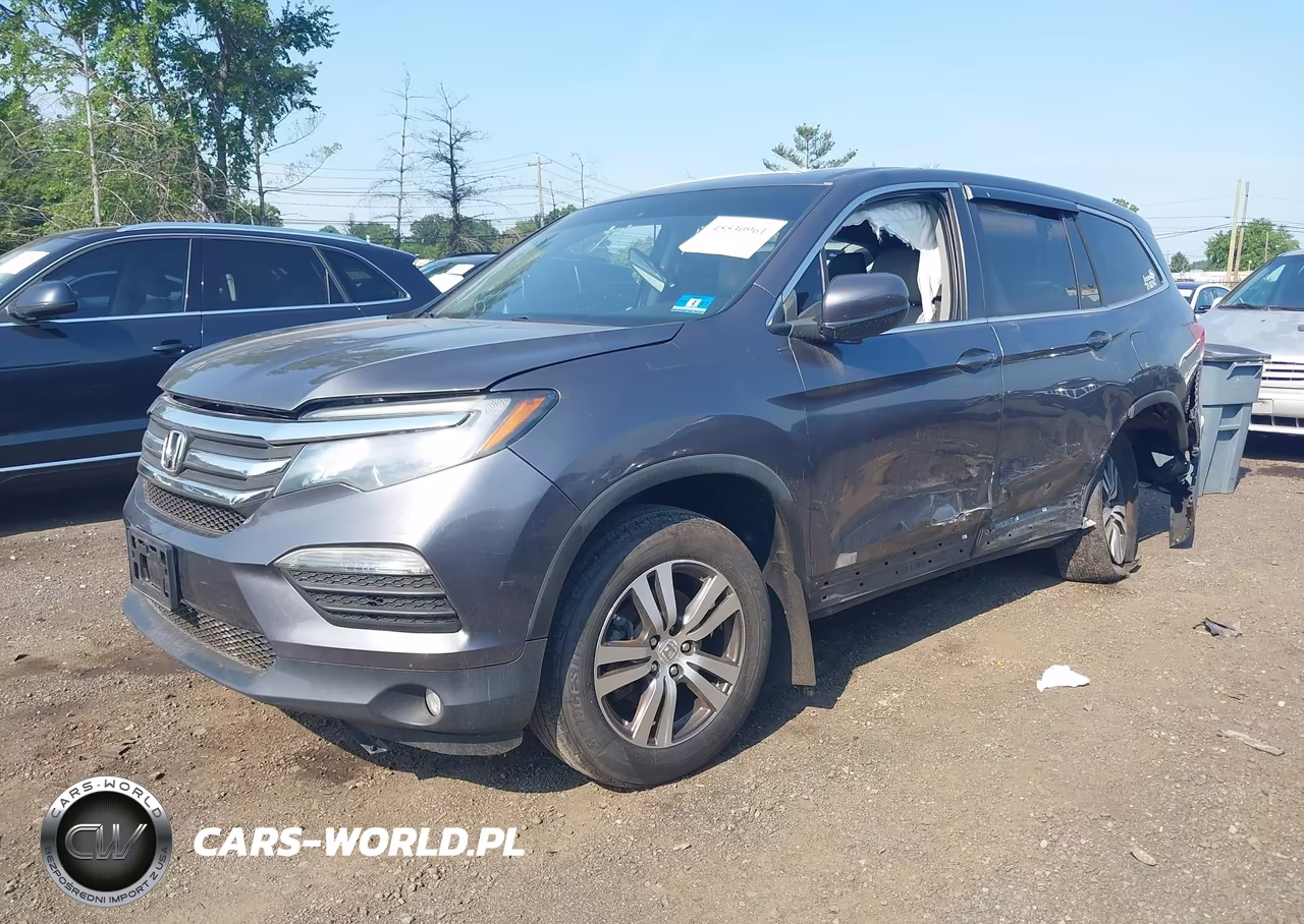 2016 Honda Pilot Ex-L VIN:5FNYF6H57GB034257 - 2