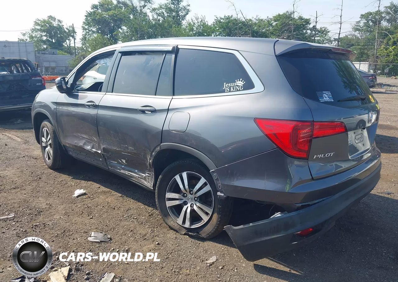 2016 Honda Pilot Ex-L VIN:5FNYF6H57GB034257 - 3