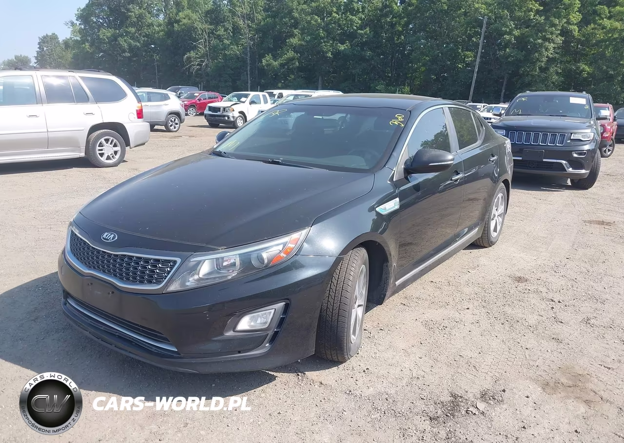 2014 Kia Optima Hybrid Lx VIN:KNAGM4AD2E5065239 - 2