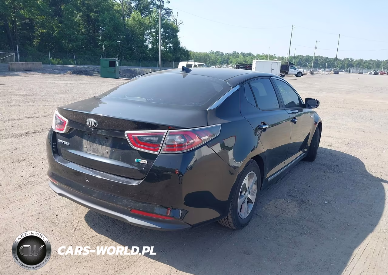 2014 Kia Optima Hybrid Lx VIN:KNAGM4AD2E5065239 - 4