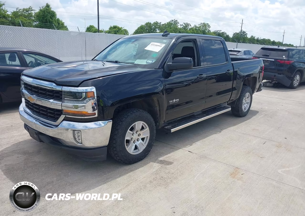 2018 Chevrolet Silverado 1500 1Lt VIN:3GCPCREH0JG413798 - 2