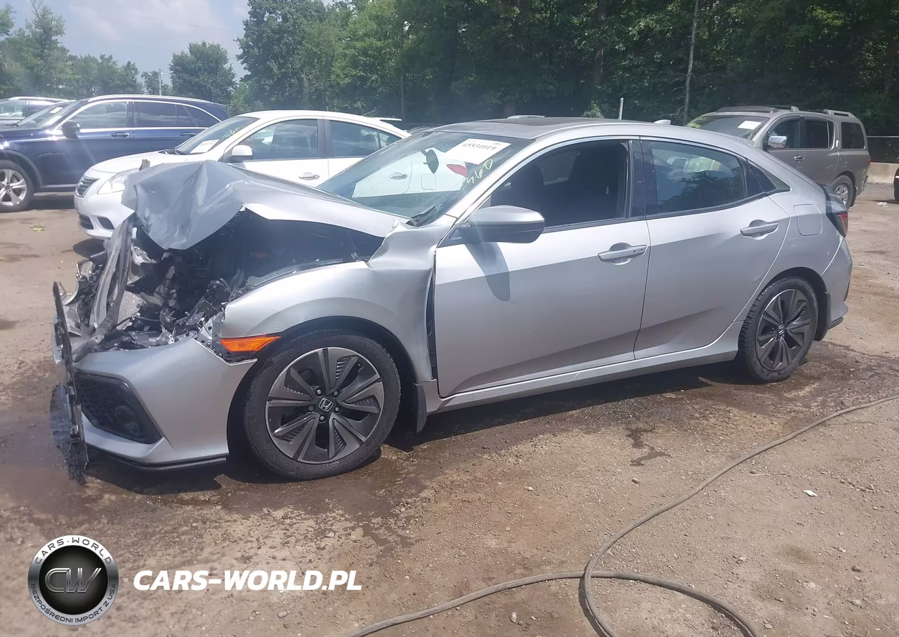 2017 Honda Civic Ex VIN:SHHFK7H53HU427956 - 2