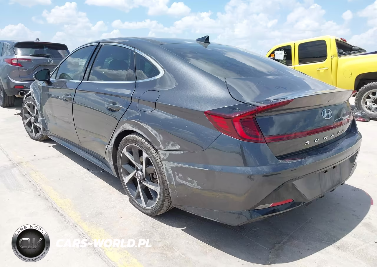 2022 Hyundai Sonata Sel Plus VIN:5NPEJ4J28NH134274 - 3