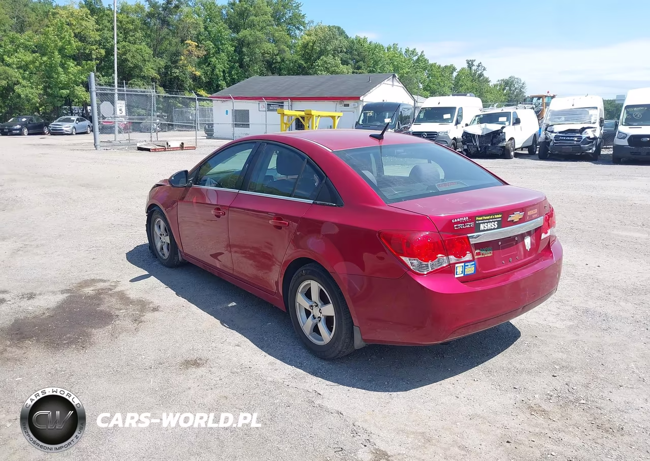 2014 Chevrolet Cruze Lt VIN:1G1PC5SBXE7307717 - 3