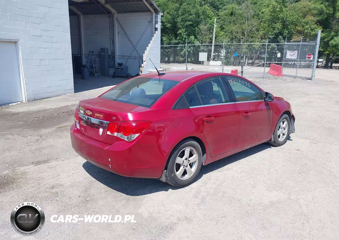 2014 Chevrolet Cruze Lt VIN:1G1PC5SBXE7307717 - 4