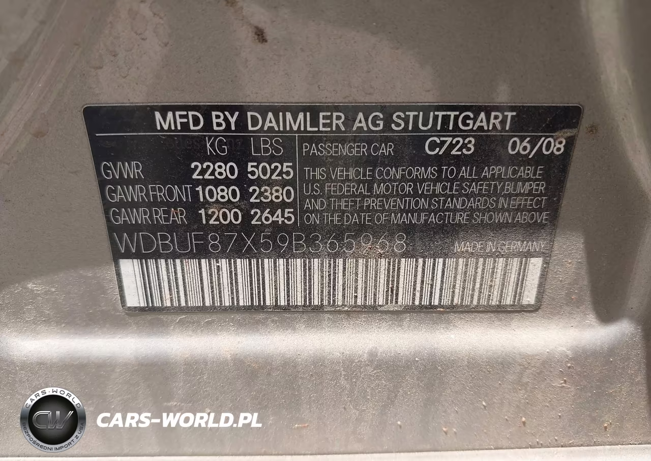 2009 Mercedes-Benz E 350 4Matic VIN:WDBUF87X59B365968 - 9