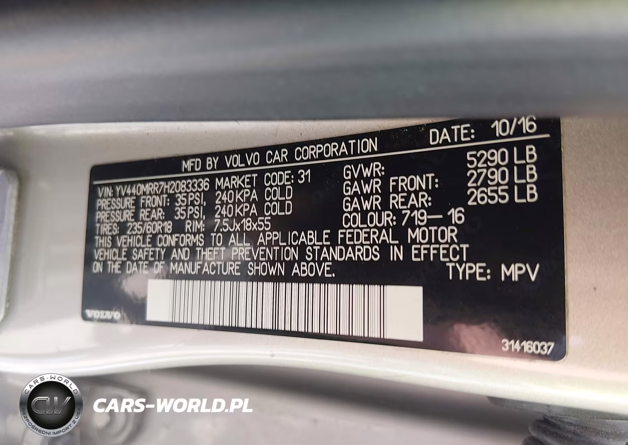 2017 Volvo Xc60 T5 Dynamic VIN:YV440MRR7H2083336 - 9