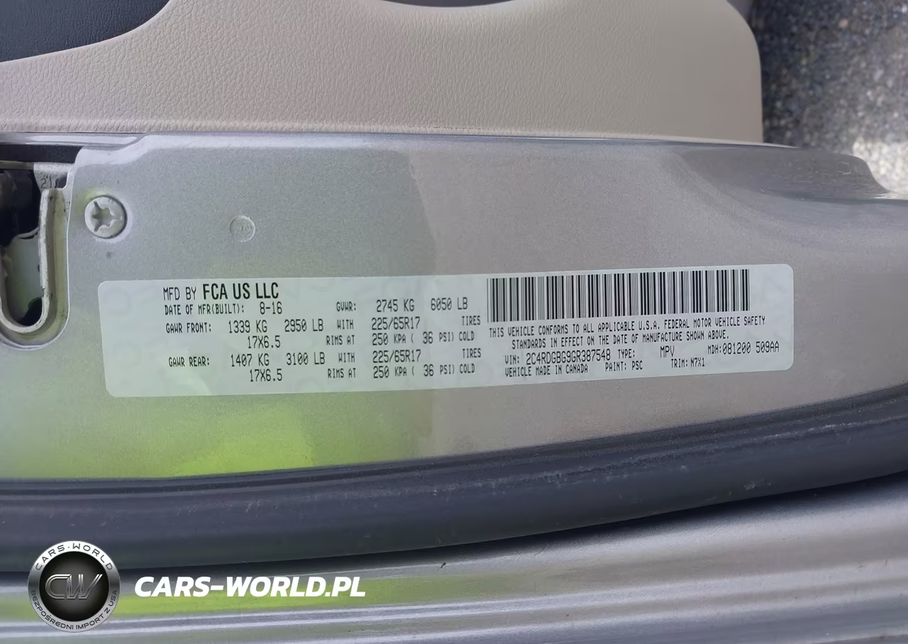 2016 Dodge Grand Caravan Se Plus VIN:2C4RDGBG9GR387548 - 9