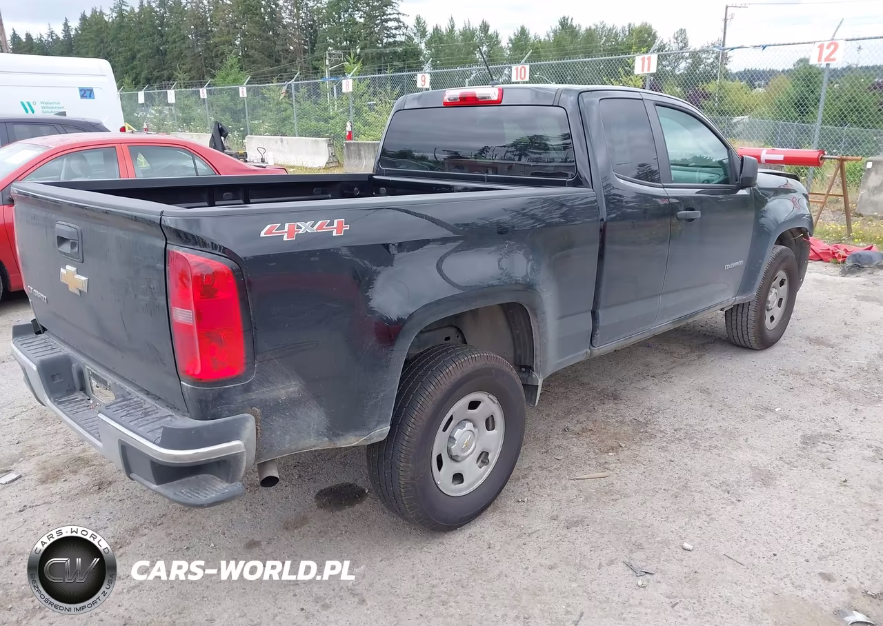 2017 Chevrolet Colorado 4Wd Wt VIN:1GCHTBEA6H1310361 - 4
