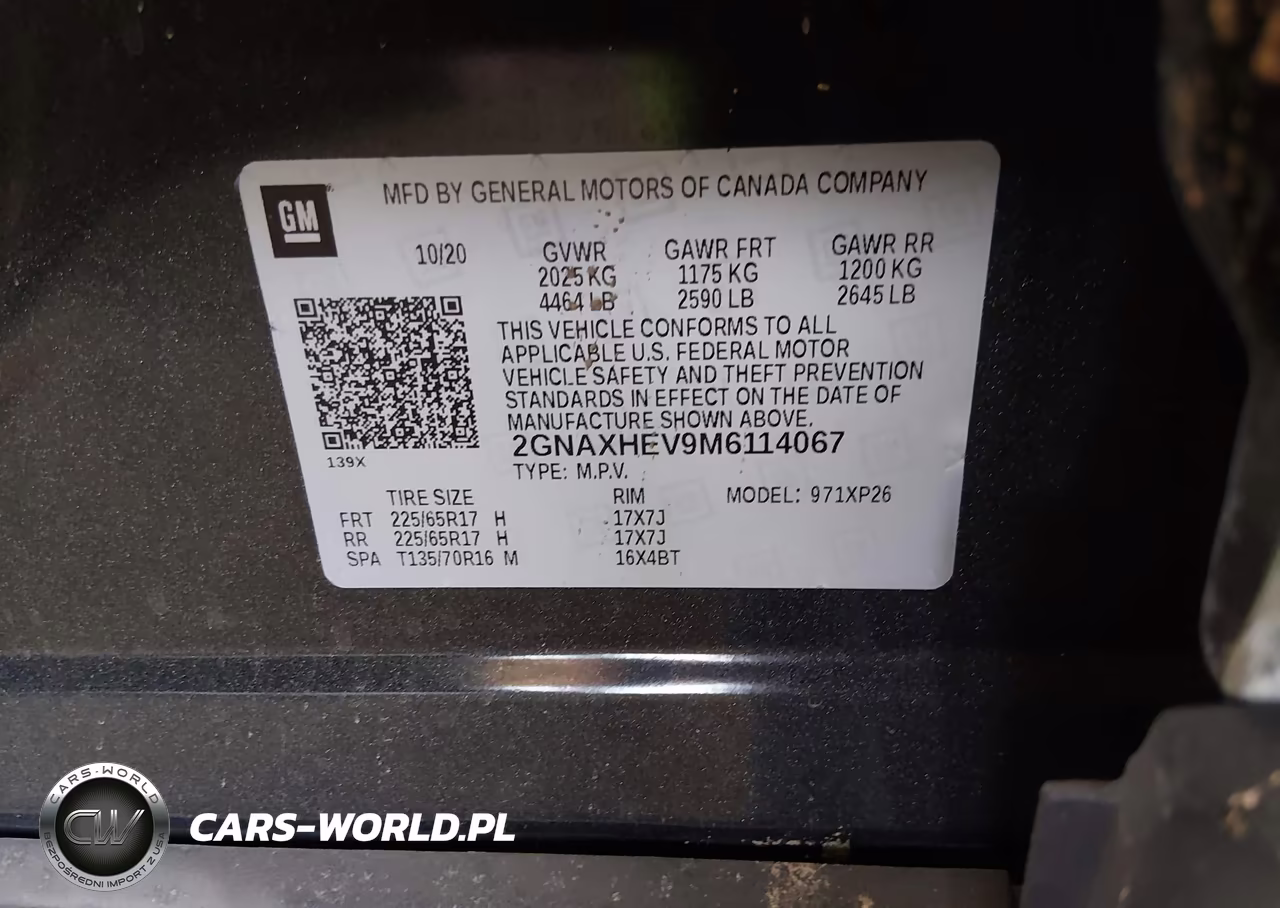 2021 Chevrolet Equinox Fwd Ls VIN:2GNAXHEV9M6114067 - 9
