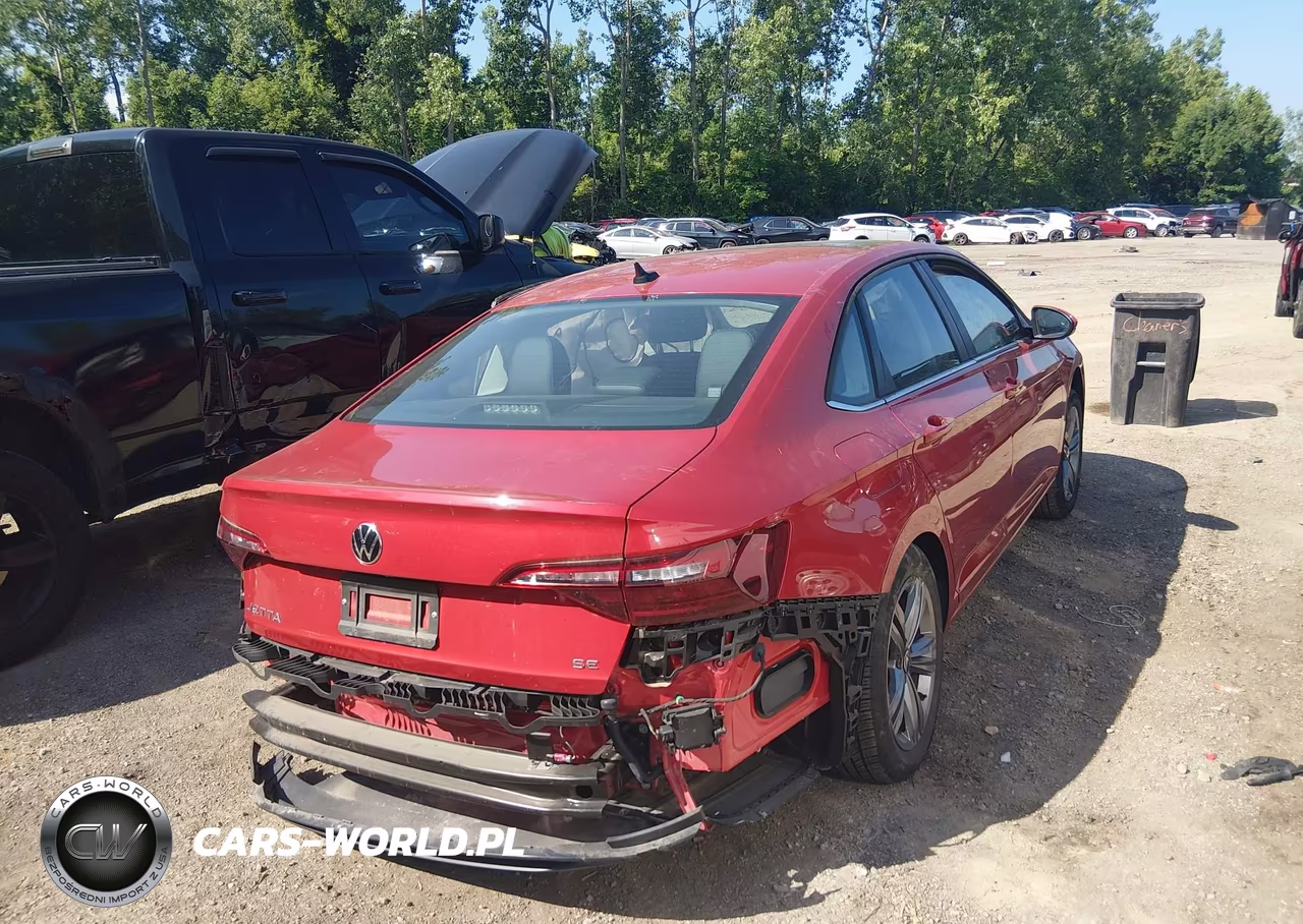 2024 Volkswagen Jetta 1.5T Se VIN:3VW7M7BU3RM036252 - 4