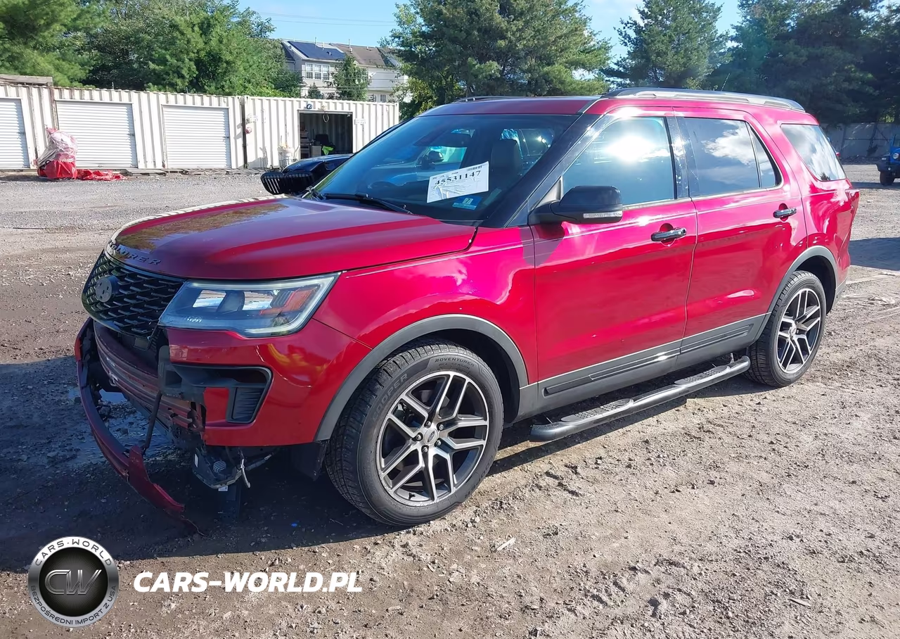 2018 Ford Explorer Sport VIN:1FM5K8GT5JGC34718 - 2