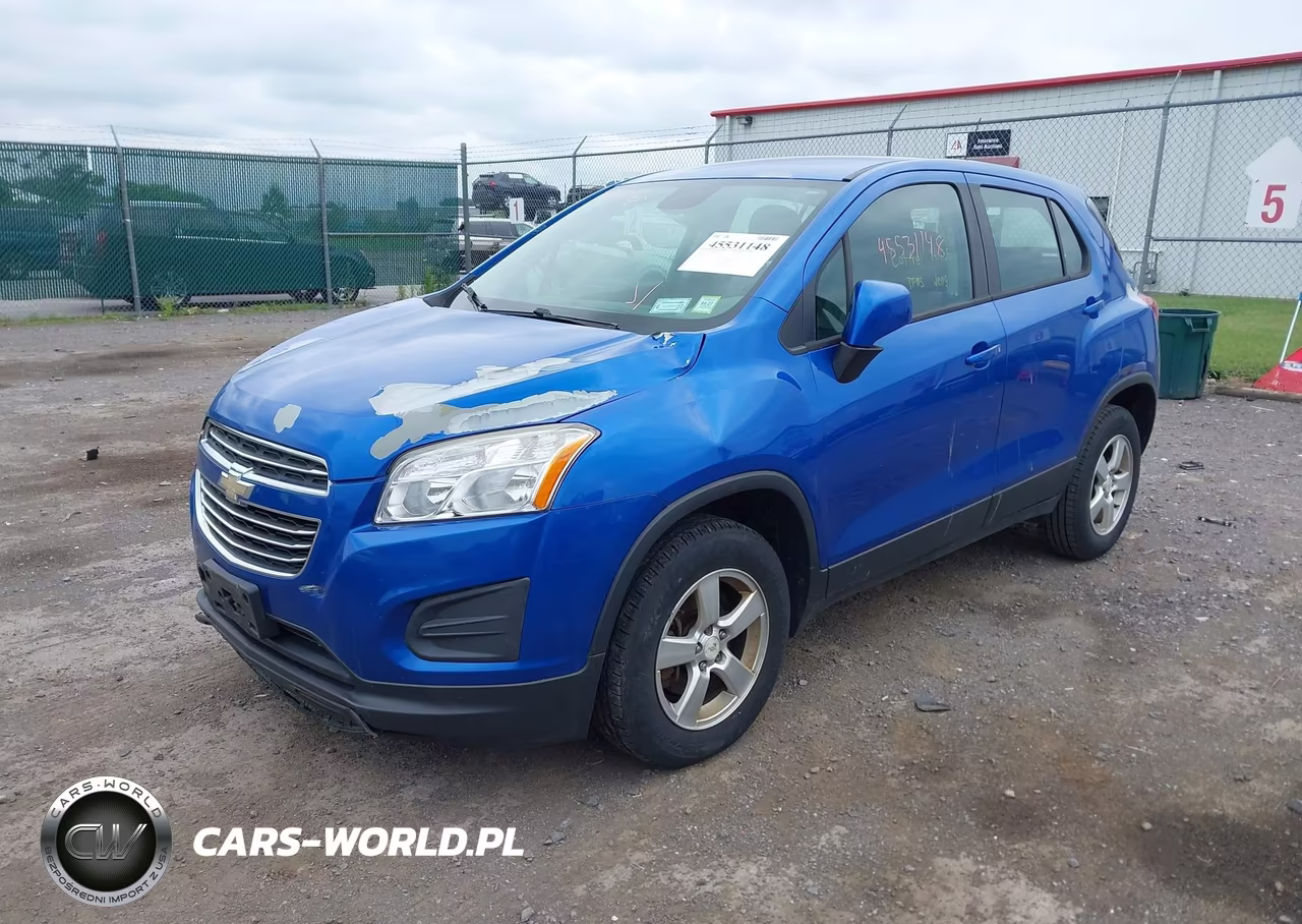 2016 Chevrolet Trax Ls VIN:KL7CJNSB4GB537312 - 2