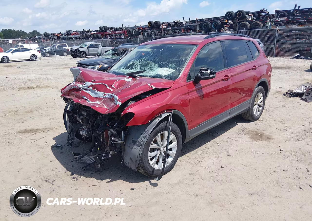 2018 Volkswagen Tiguan 2.0T S VIN:3VV1B7AX5JM017461 - 2
