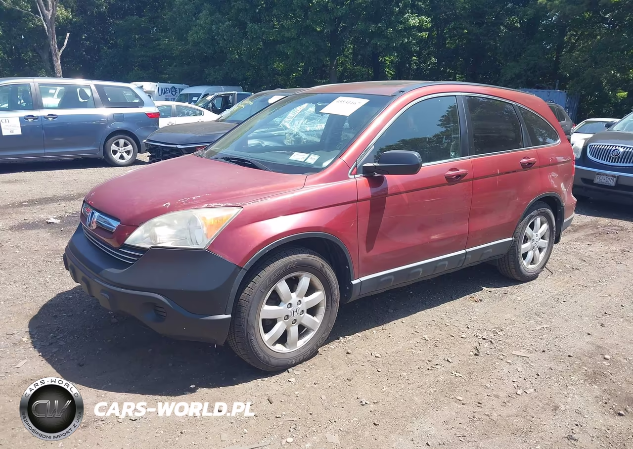 2008 Honda Cr-V Ex-L VIN:JHLRE38738C017383 - 2