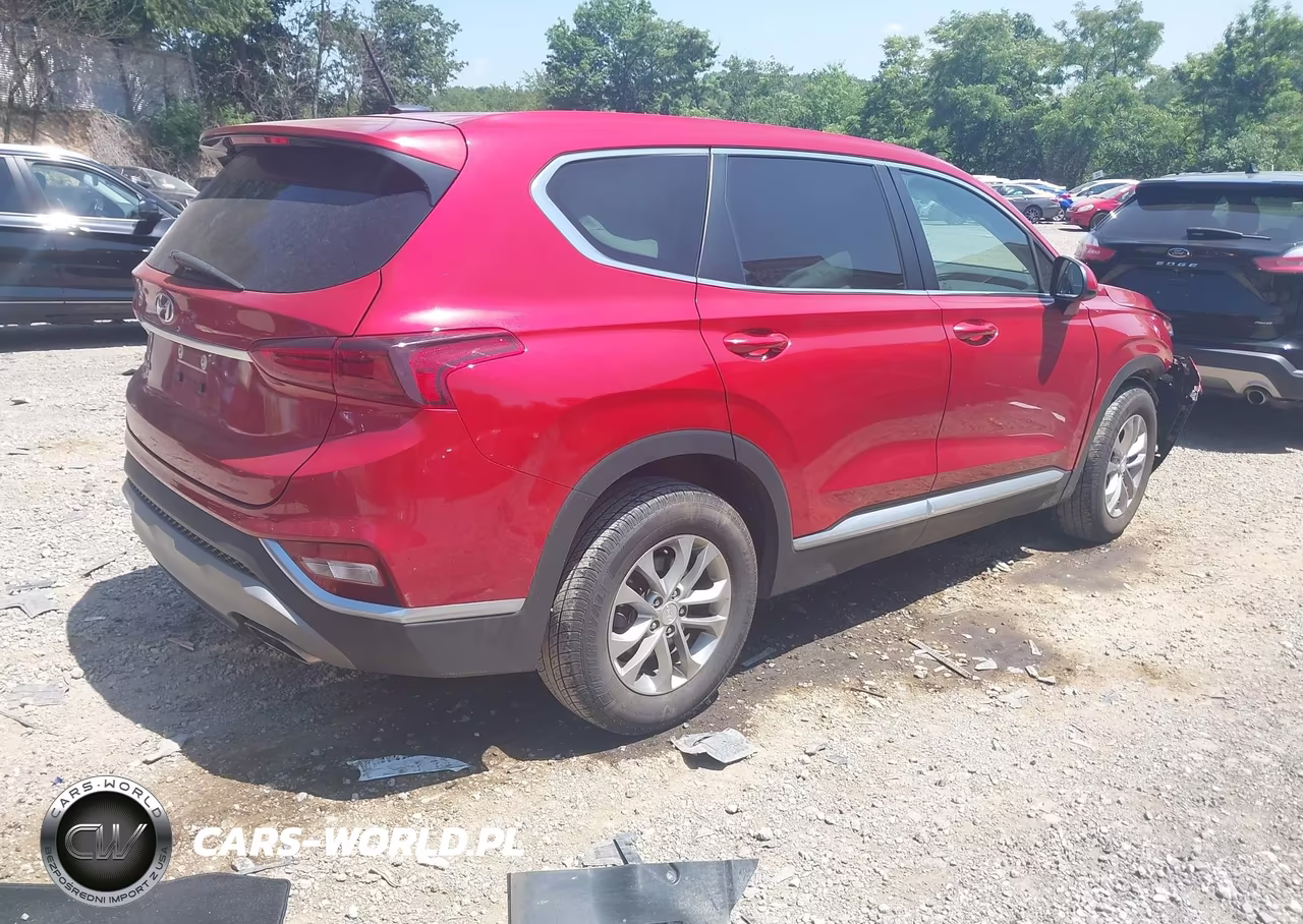 2019 Hyundai Santa Fe Se VIN:5NMS23AD0KH032357 - 4