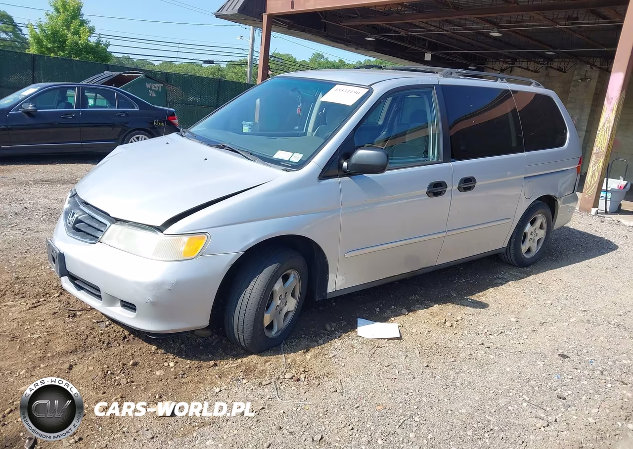 2002 Honda Odyssey Lx VIN:2HKRL18552H580999 - 2