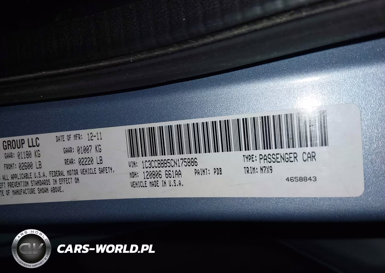 2012 Chrysler 200 Touring VIN:1C3CCBBB5CN175886 - 9