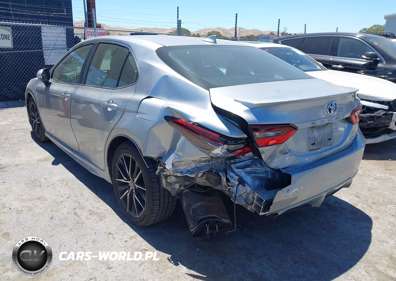 2022 Toyota Camry Se Hybrid VIN:4T1G31AK4NU586032 - 3