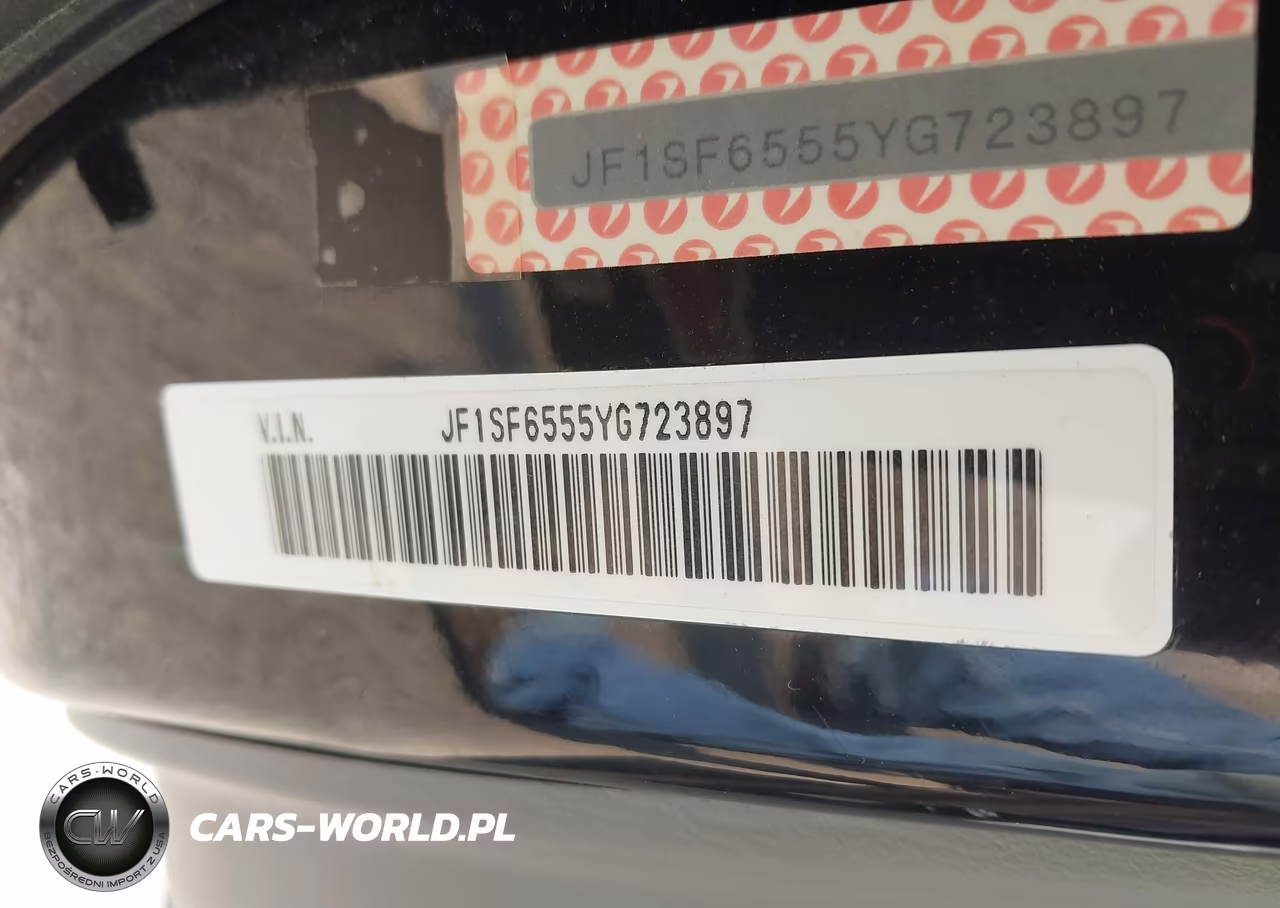 2000 Subaru Forester S VIN:JF1SF6555YG723897 - 9