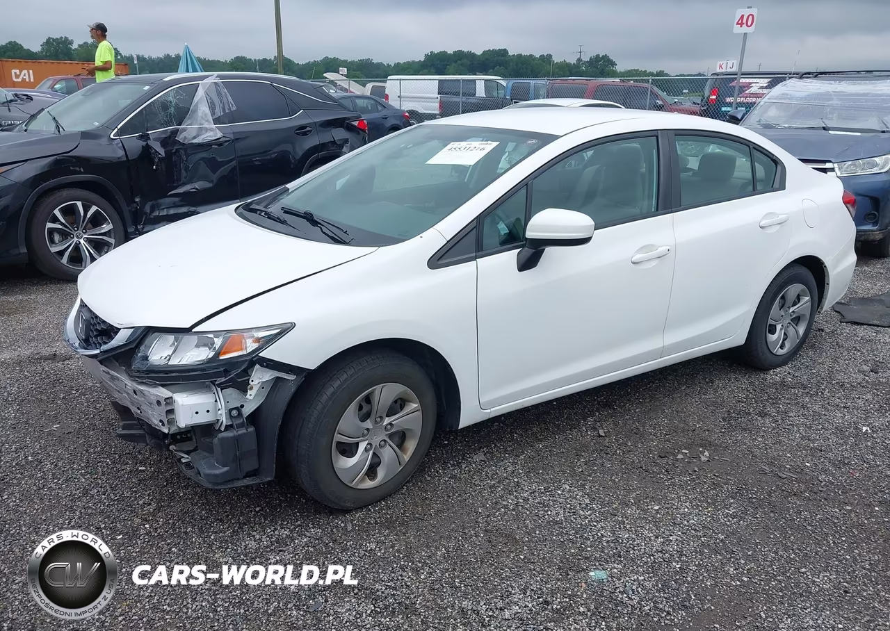 2015 Honda Civic Lx VIN:19XFB2F56FE069908 - 2