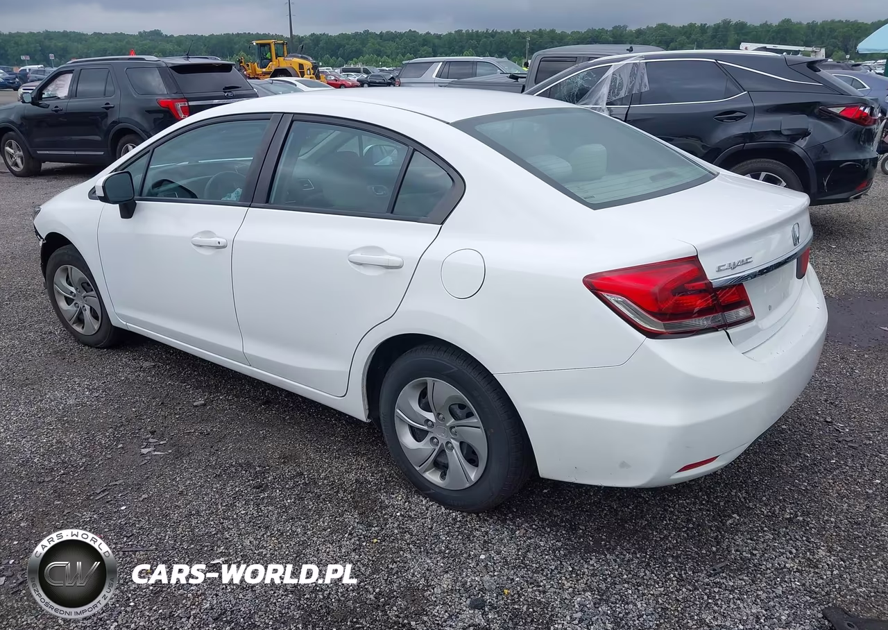 2015 Honda Civic Lx VIN:19XFB2F56FE069908 - 3