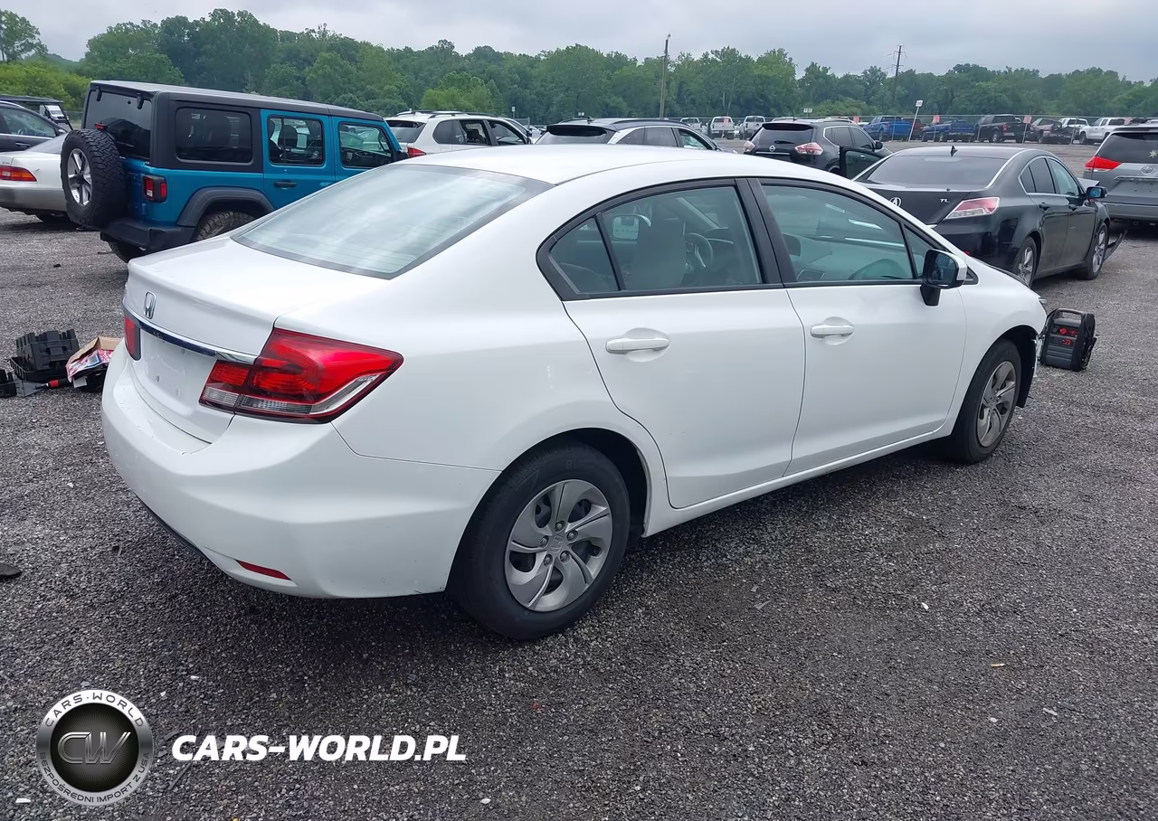 2015 Honda Civic Lx VIN:19XFB2F56FE069908 - 4