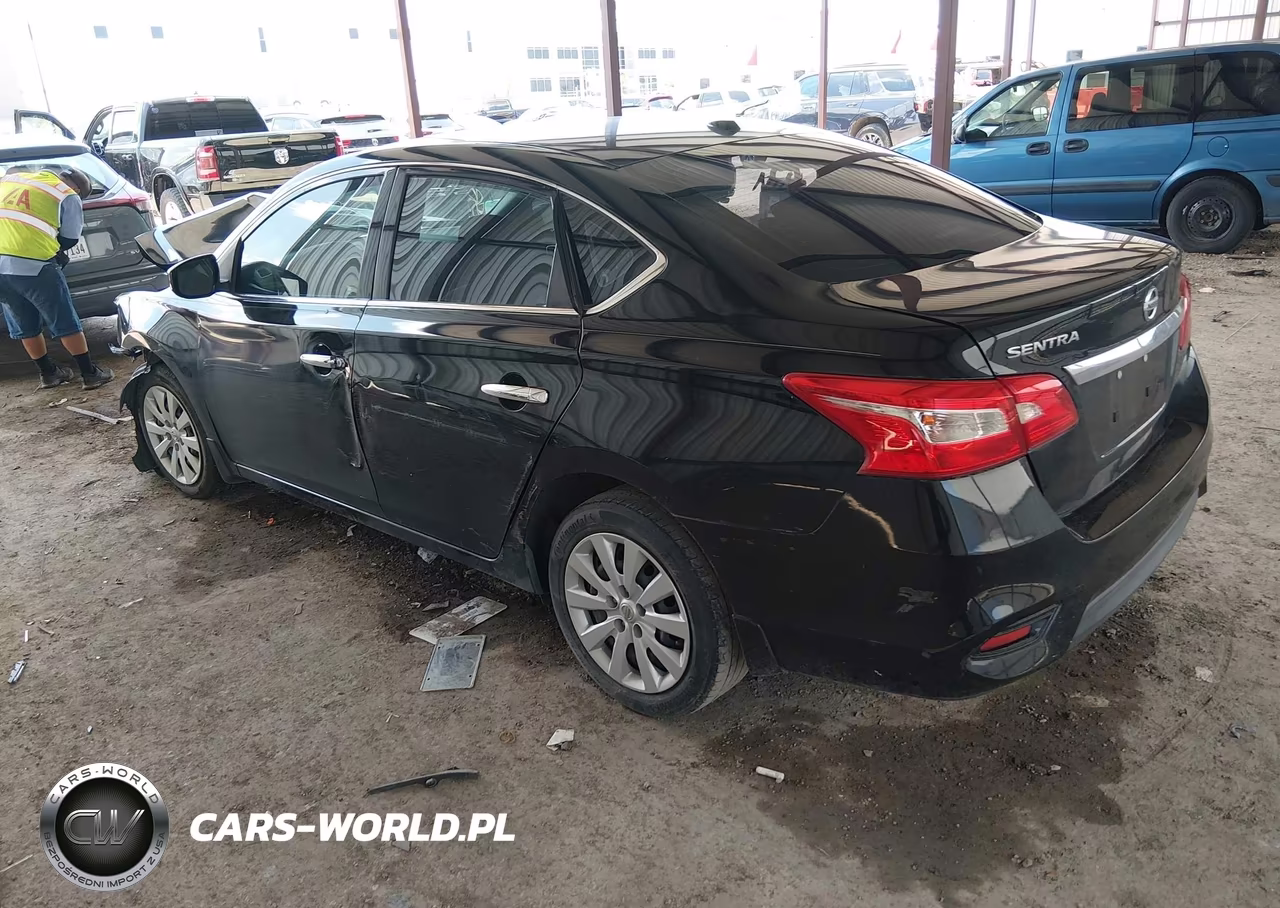 2016 Nissan Sentra Sv VIN:3N1AB7AP5GL677631 - 3