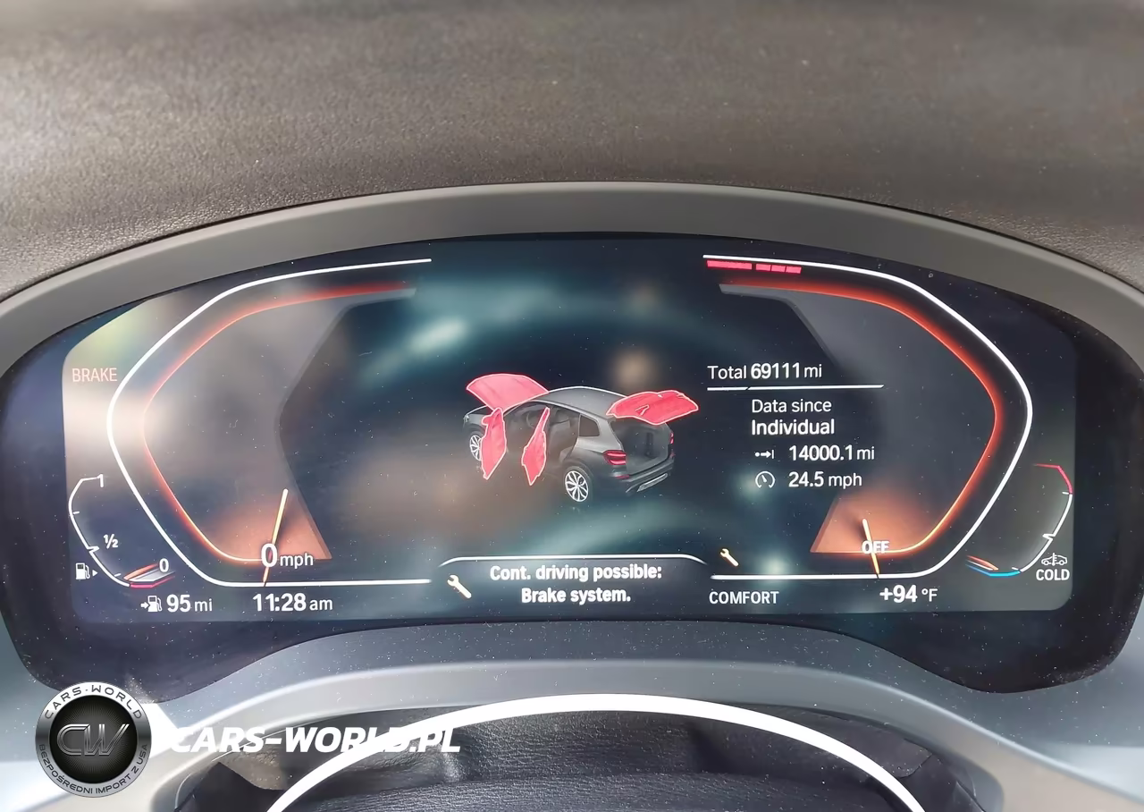 2021 BMW X3 Sdrive30I VIN:5UXTY3C05M9E48398 - 7