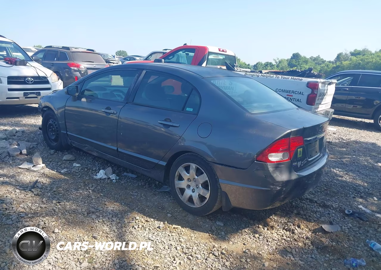 2009 Honda Civic Lx VIN:2HGFA16509H364638 - 3