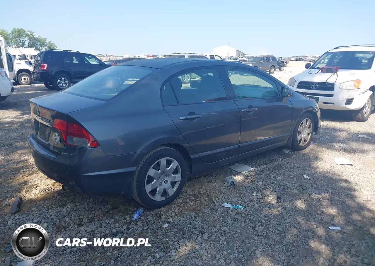 2009 Honda Civic Lx VIN:2HGFA16509H364638 - 4
