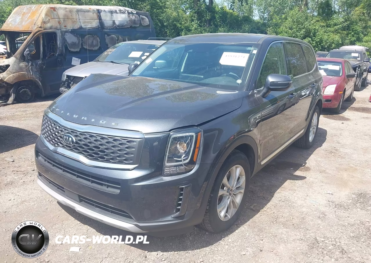 2020 Kia Telluride Lx VIN:5XYP24HC5LG093336 - 2