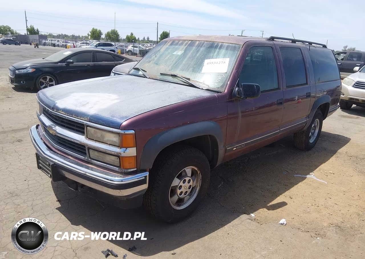 1996 Chevrolet Suburban K1500 VIN:3GNFK16R6TG156258 - 2