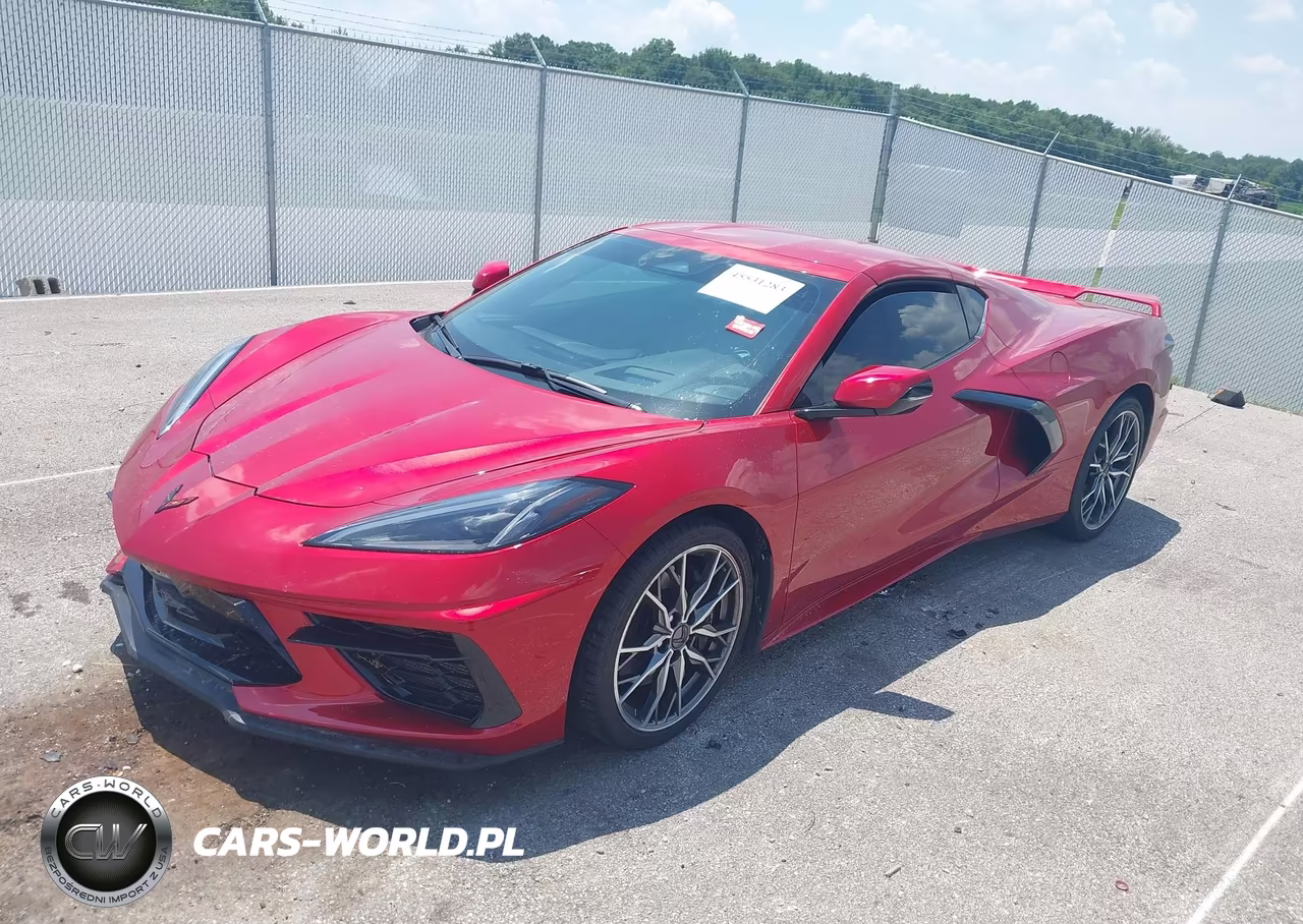 2024 Chevrolet Corvette Stingray Rwd 2Lt VIN:1G1YB2D46R5121405 - 2