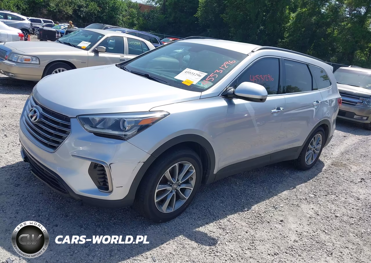 2017 Hyundai Santa Fe Se VIN:KM8SM4HF0HU220753 - 2