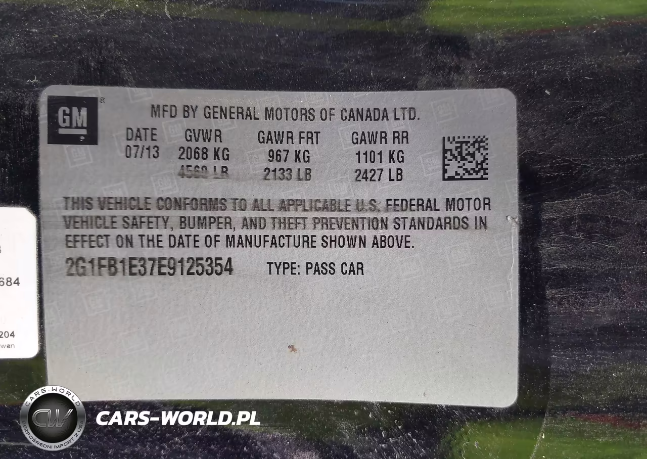 2014 Chevrolet Camaro 1Lt VIN:2G1FB1E37E9125354 - 9