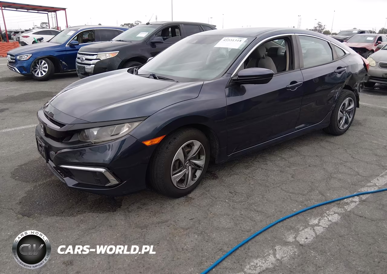 2019 Honda Civic Lx VIN:2HGFC2F69KH534316 - 2