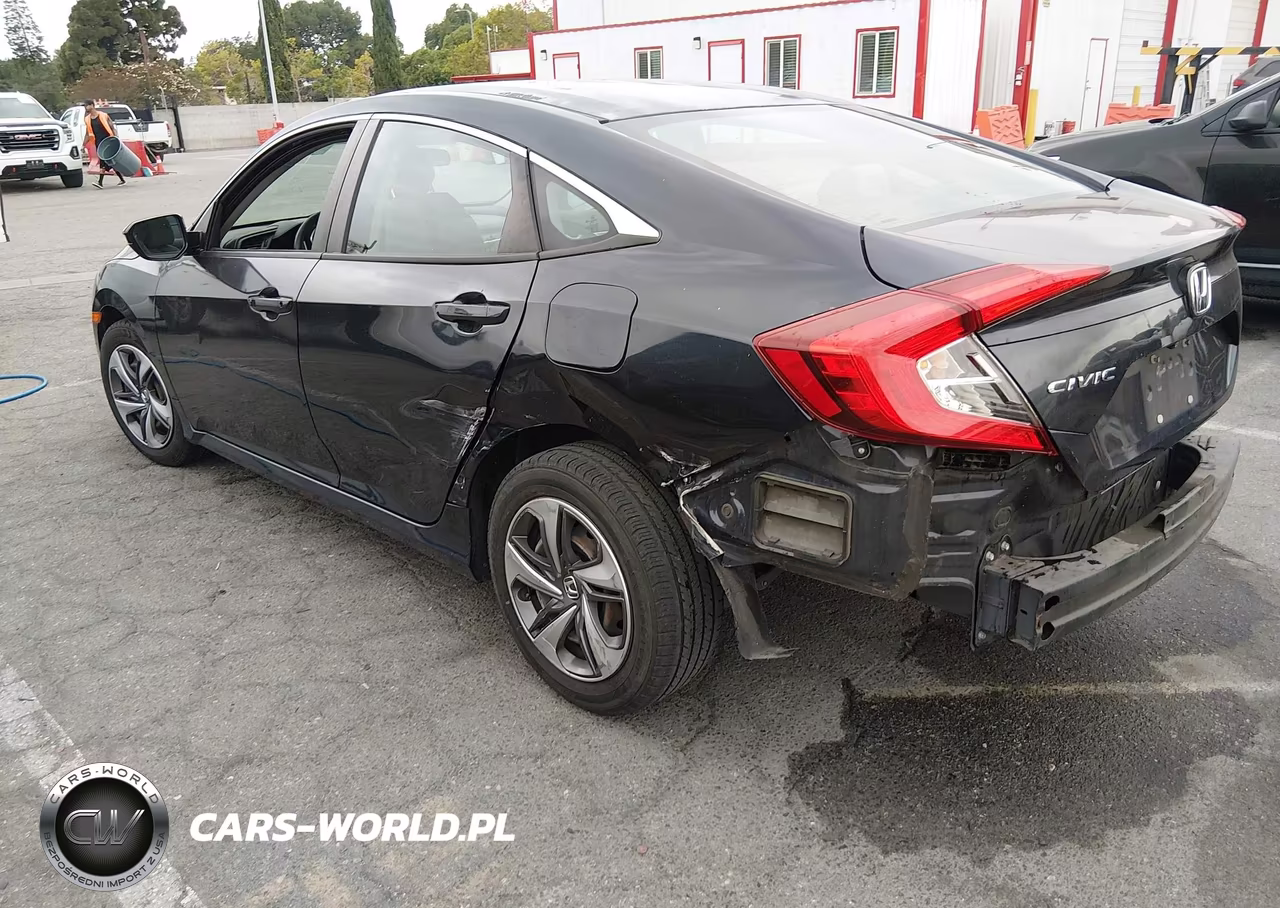 2019 Honda Civic Lx VIN:2HGFC2F69KH534316 - 3