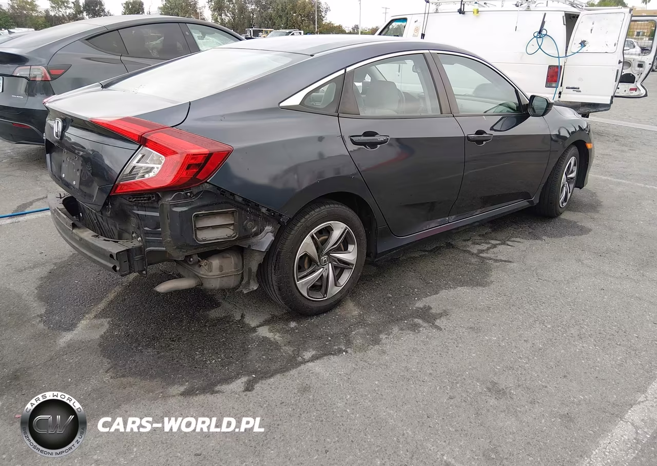 2019 Honda Civic Lx VIN:2HGFC2F69KH534316 - 4