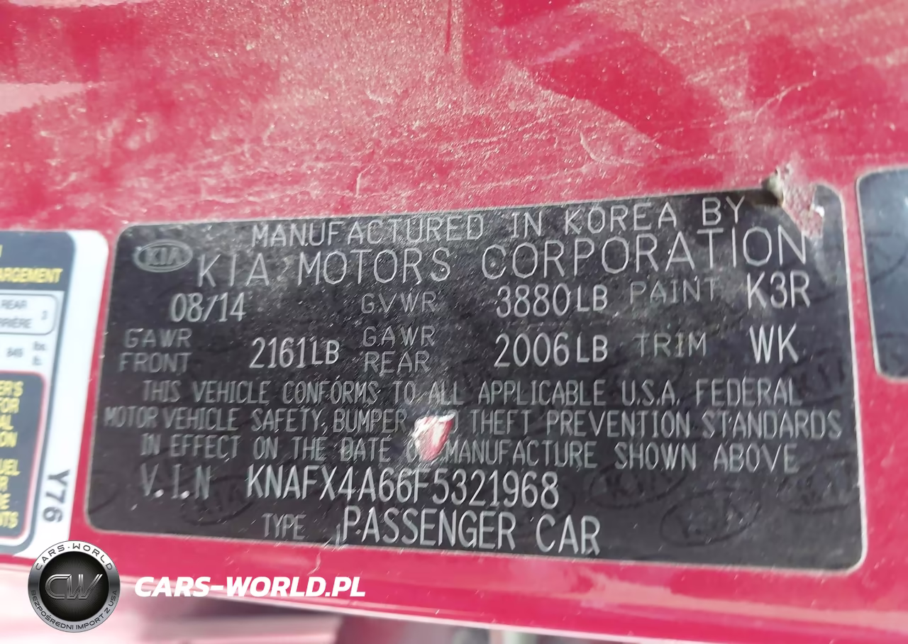 2015 Kia Forte Lx VIN:KNAFX4A66F5321968 - 9