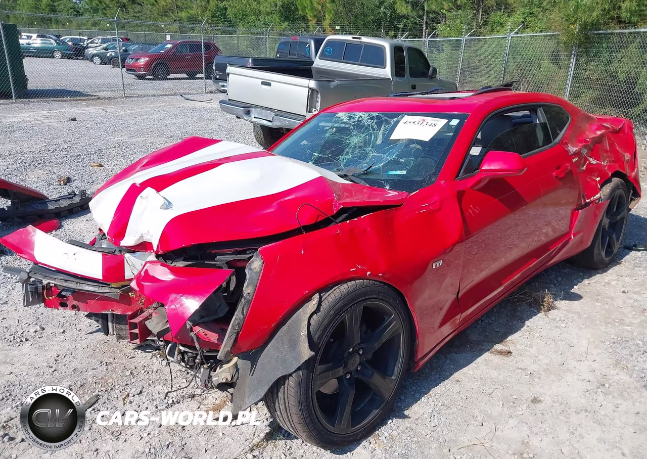 2016 Chevrolet Camaro 2Lt VIN:1G1FD1RX2G0165393 - 2