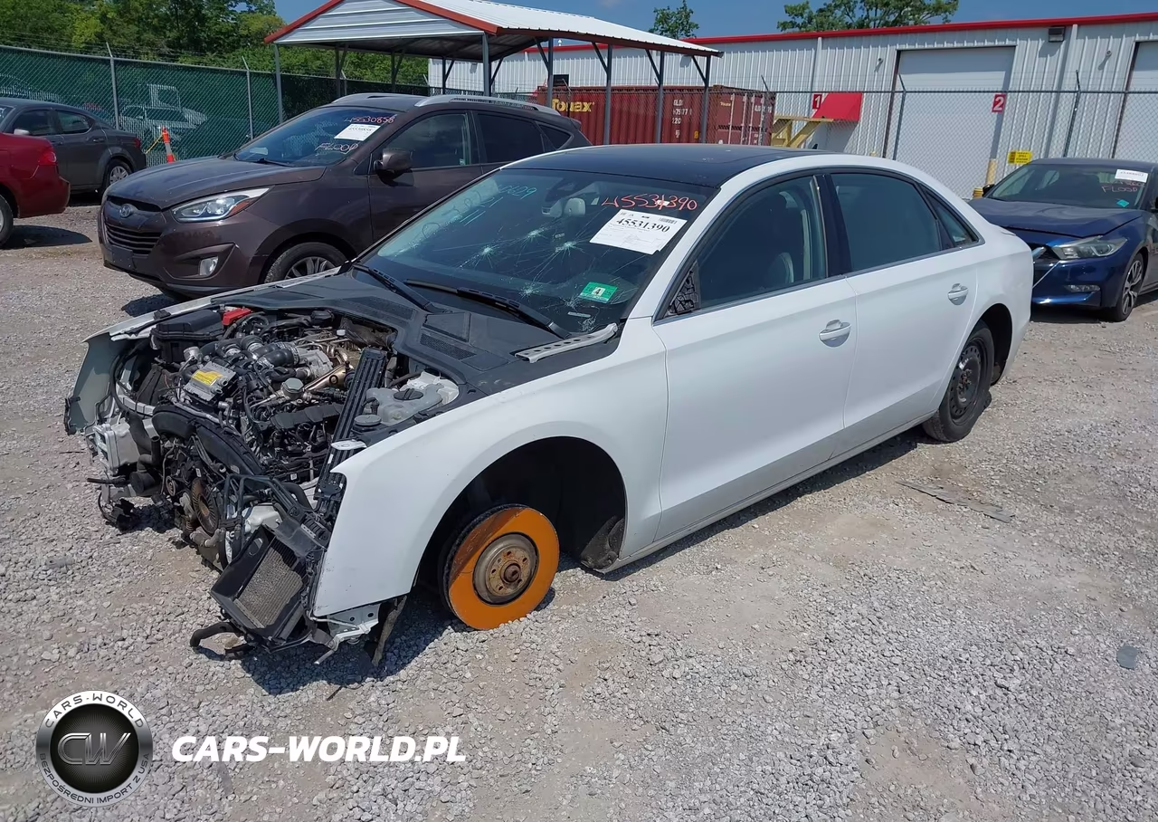 2014 Audi A8 L 4.0T VIN:WAUR2AFD2EN004611 - 2