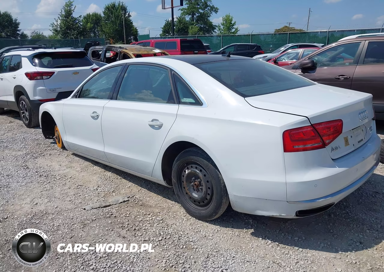 2014 Audi A8 L 4.0T VIN:WAUR2AFD2EN004611 - 3