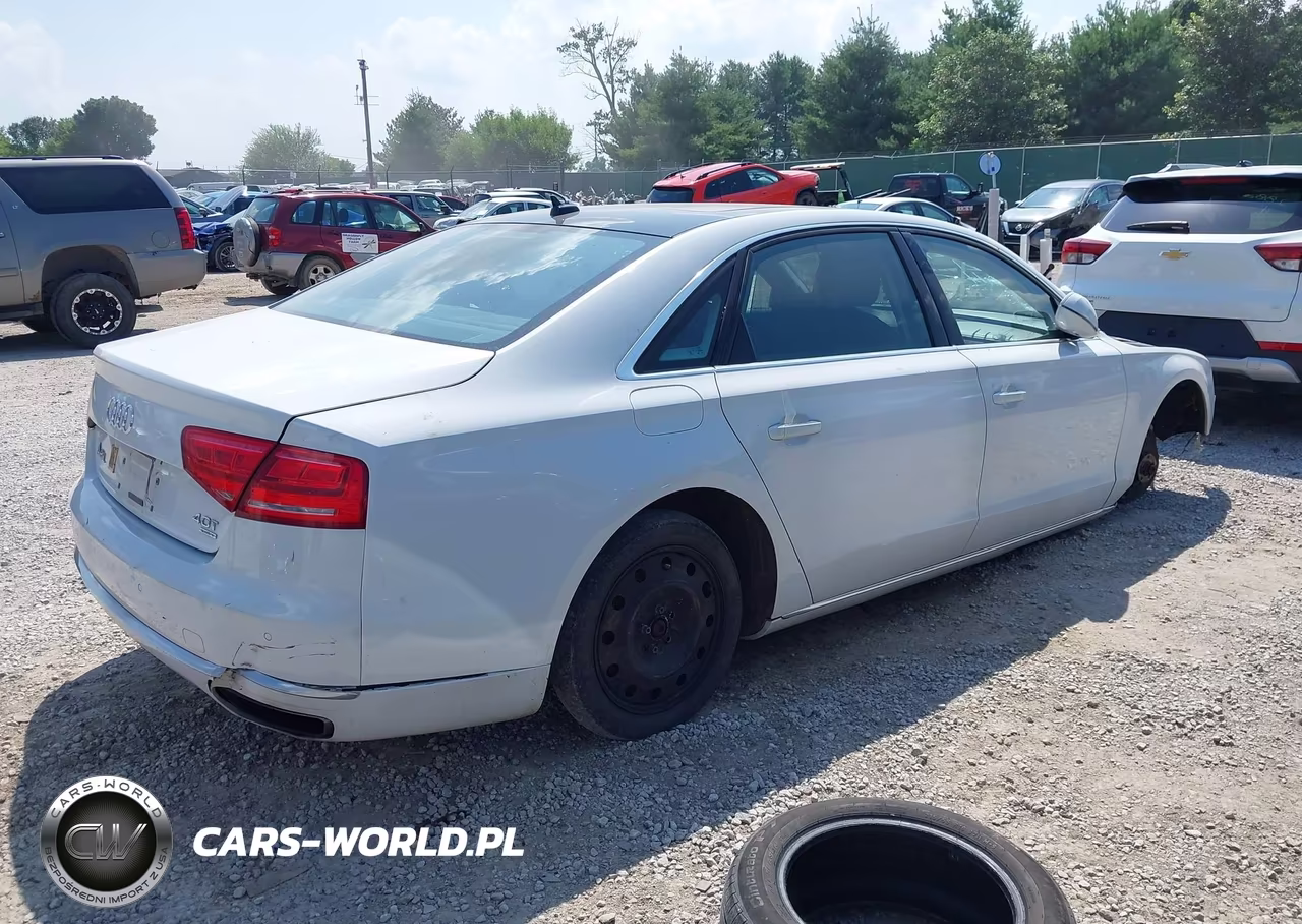 2014 Audi A8 L 4.0T VIN:WAUR2AFD2EN004611 - 4