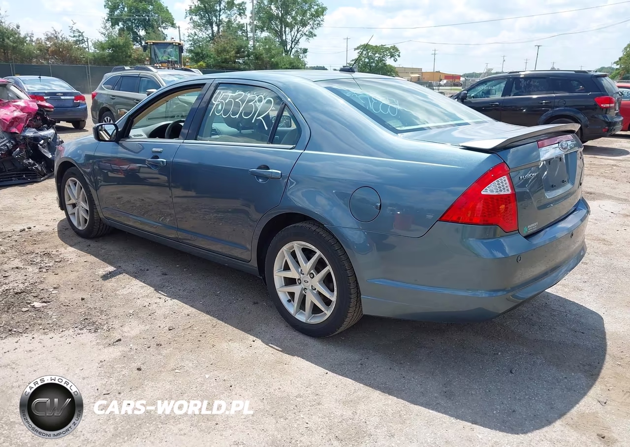 2012 Ford Fusion Sel VIN:3FAHP0JA3CR254799 - 3